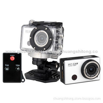 Best selling WiFi action camera, under 30m, waterproof for diving, hiking